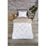 ETE HOMETEX TEK KİŞİLİK LÜX WELSOFT YORGAN YANSIMA BEJ 155X215CM 8696474231851